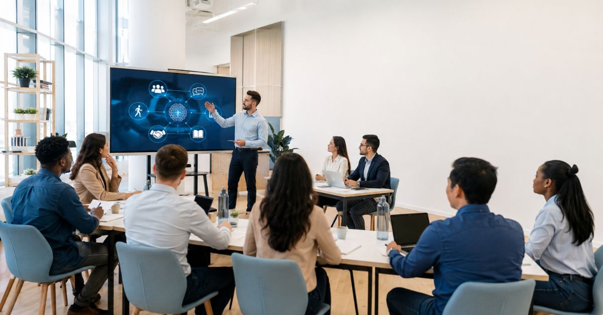 ¿Cómo influye la formación en ingles en el compromiso de los empleados?