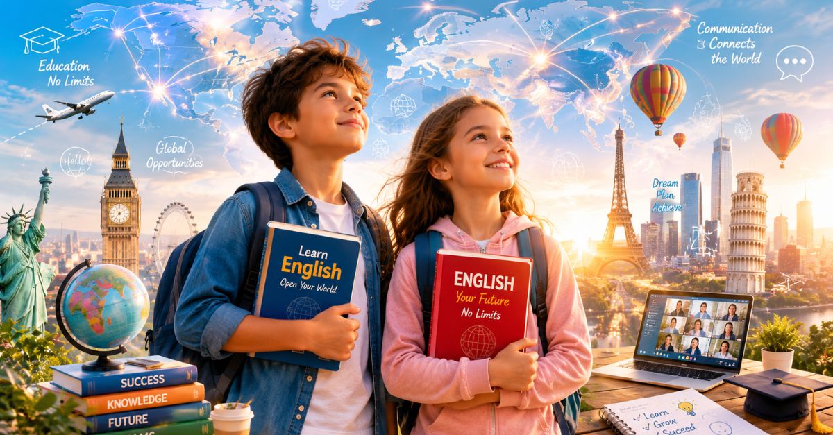 ¿Por qué aprender inglés desde pequeños ayuda al desarrollo académico y personal de los niños?